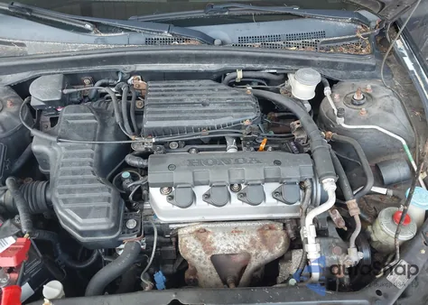 2004 Honda Civic Lx z USA, uszkodzony, nr VIN 2HGES16534H505428